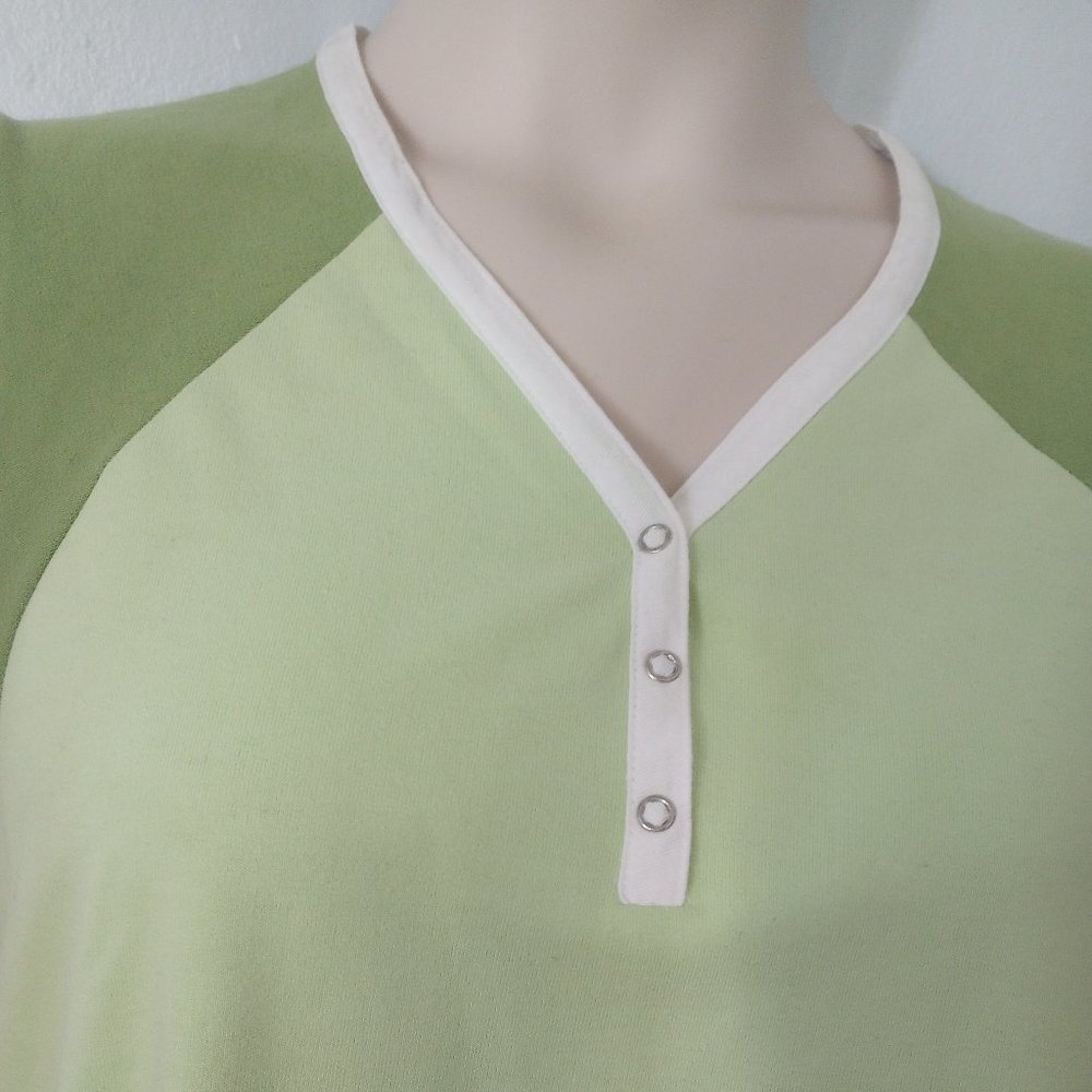FUDA Light Green Sleeveless Tank Top XL - Picture 3 of 4